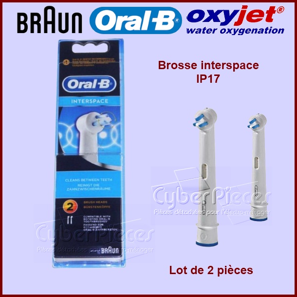 Brosse à dents Interspace - IP17 / 64711714 - Pièces hygiène