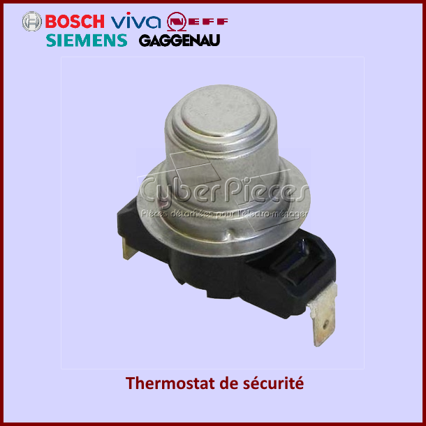 THERMOSTAT DE SECURITE BRANDT 31X5008 - Pièces lave-vaisselle