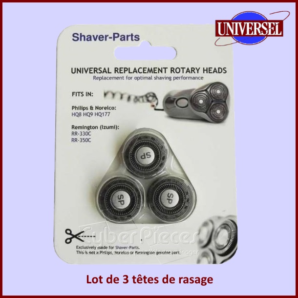 Tête de rasoir générique pour Philips F587632 - Pièces hygiène