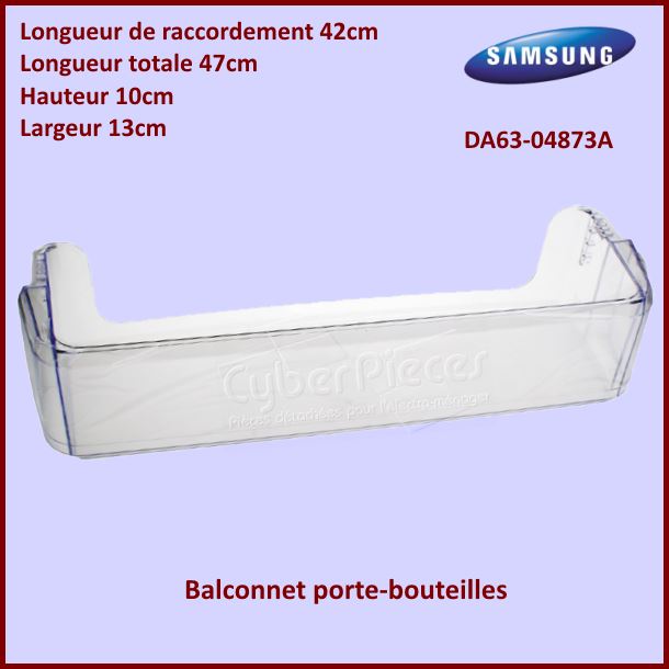 Balconnet bouteilles SAMSUNG DA63-04873A - Pièces réfrigérateur & c...