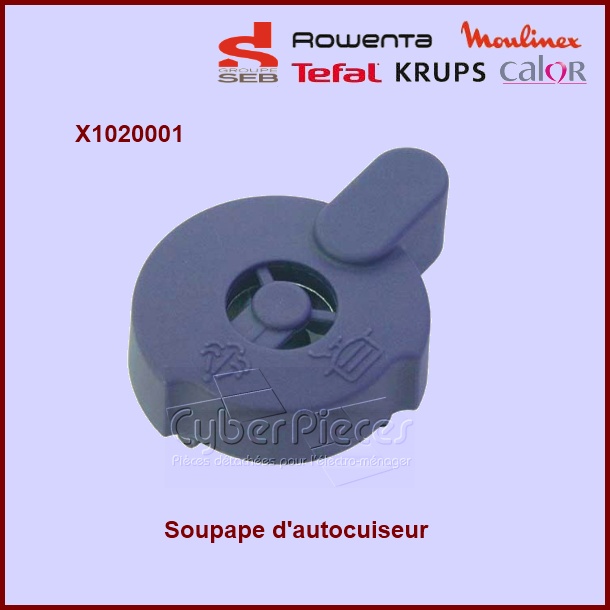Soupape de fonctionnement de cocotte SEB ACTUA - X1020001 - Pièces ...