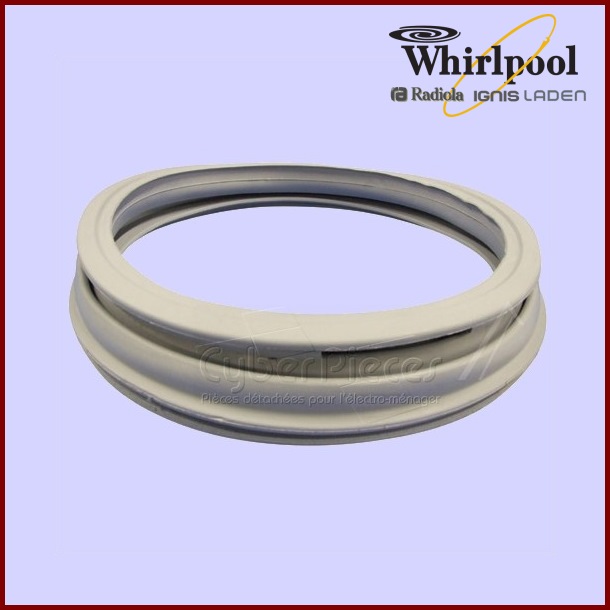 Manchette de hublot Whirlpool 481946669828 -  Pièces machine à laver