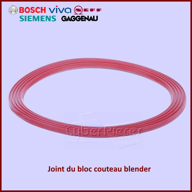 Joint du bloc couteau blender Bosch 00635495