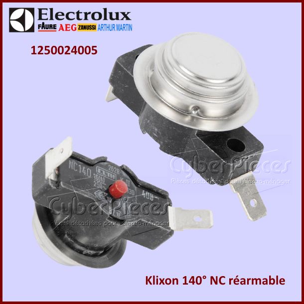Thermostat klixon 140° NC réarmable 1250024005 **EPUISE** - Pièces ...