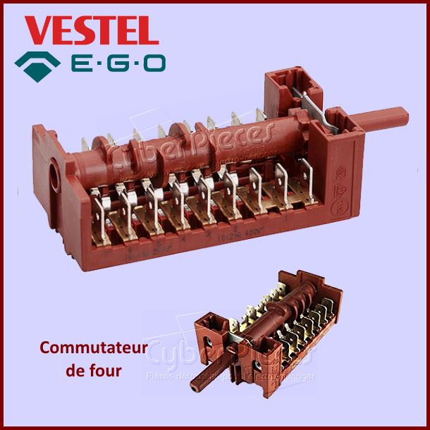 Commutateur de four Vestel 32016037 - Pièces four