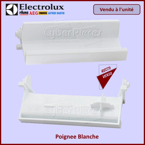 Poignée de porte blanche Electrolux 1527150005