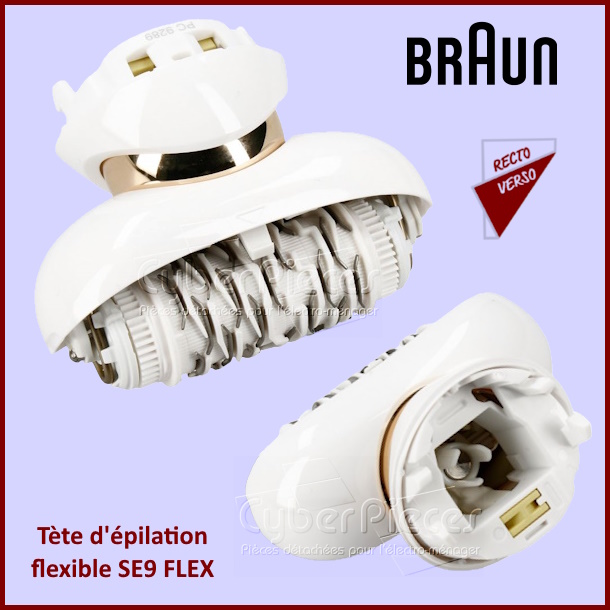 Tète d'épilation flexible Braun 81719648