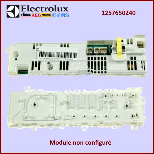 Carte de puissance Electrolux 1257650240 à configurer par nos soins...