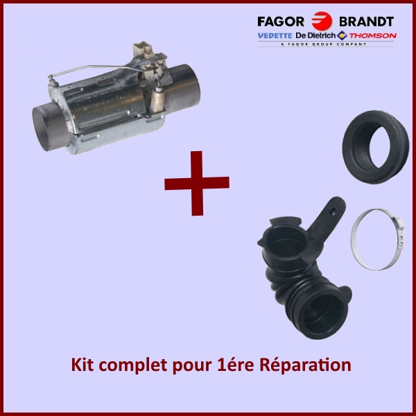 Chauffage tube de chauffe 2040W Brandt AS0022035 **Epuisé** - Pièce...
