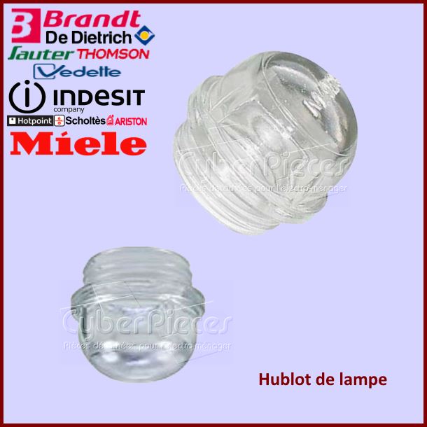 Hublot d’éclairage Brandt 77X3575 - Pièces four