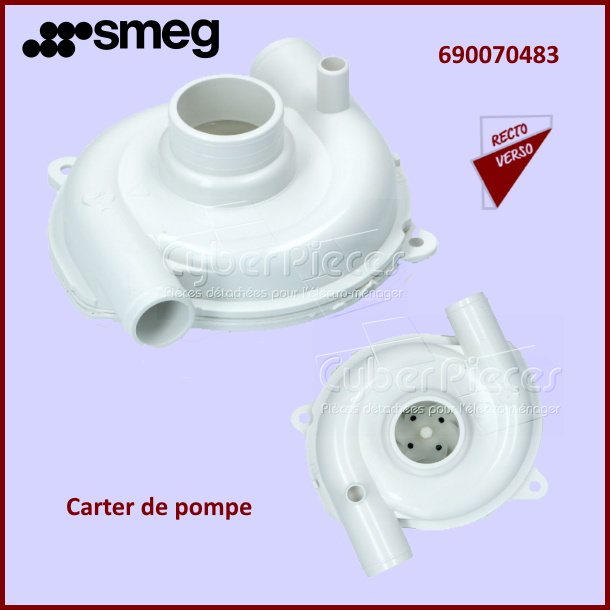 Turbine + Joint de capot de pompe Smeg Teka 690070483 - Pièces lave...