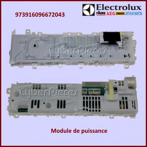 Carte électronique configuré Electrolux 973916096672043 - Pièces sè...