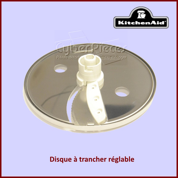Disque à trancher réglable pour robot culinaire Kitchenaid W10451466