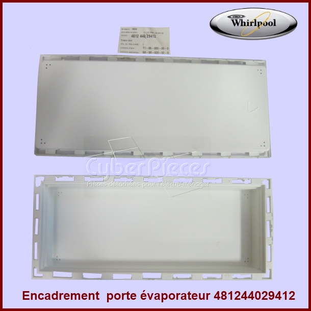 Encadrement porte freezer Whirlpool 481244029412 - Pièces réfrigéra...