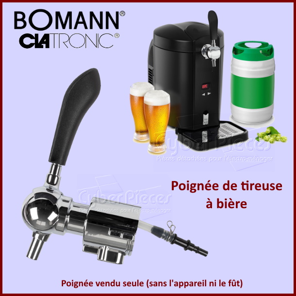 Bec verseur avec poignée - tireuse à bière Bomann et Clatronic ***Pièce épuisée***