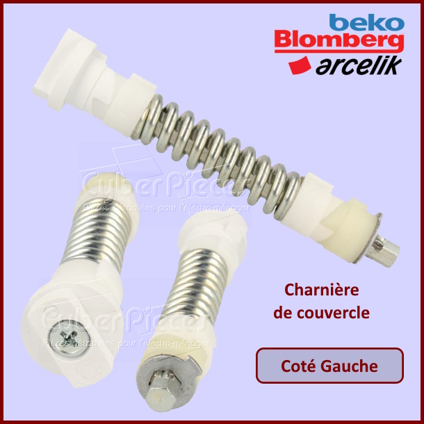 Charnière de couvercle gauche Beko 242100025