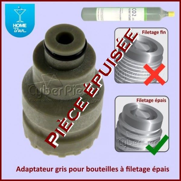 Adaptateur gris Domena 500972080 *** Pièce épuisée ***