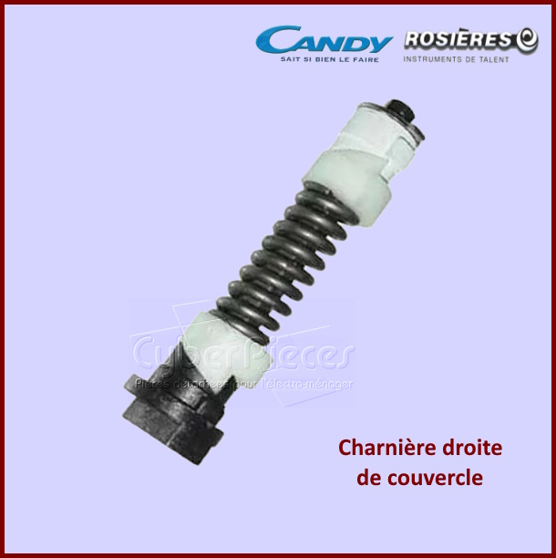 Charnière droite de couvercle Candy 93658094