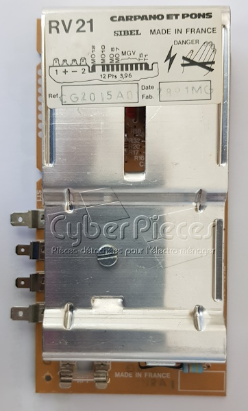 Carte Ã©lectronique Electrolux 6050665014