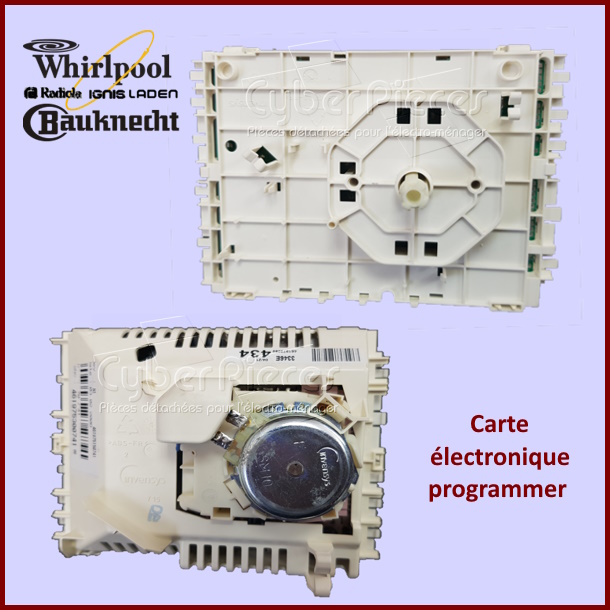 Carte électronique programmer Whirlpool 481228219548