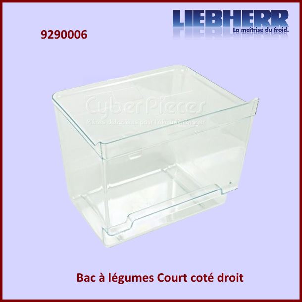 Bac Ã  Legumes Court Liebherr 9290006 - PiÃ¨ces rÃ©frigÃ©rateur & congÃ©...