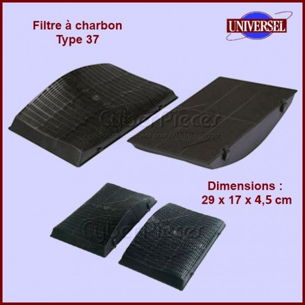 Filtre à charbon Elica Type 37 - AMC962 - Pièces hotte