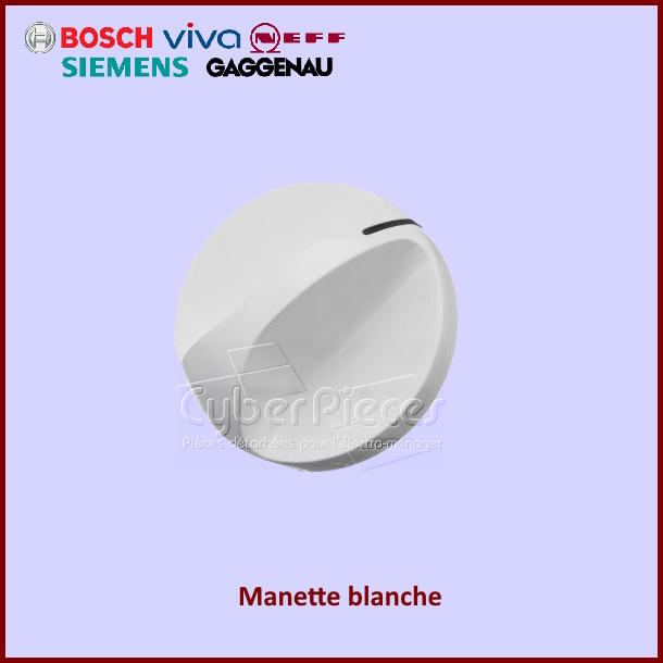 Manette blanche Bosch 00069982