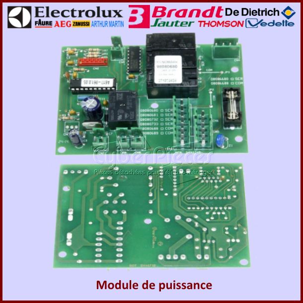 Carte Ã©lectronique Electrolux 50288279008 - PiÃ¨ces hotte