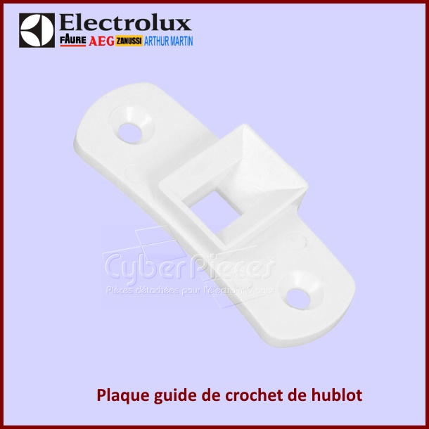 Plaque guide de crochet de hublot Electrolux 50064857001
