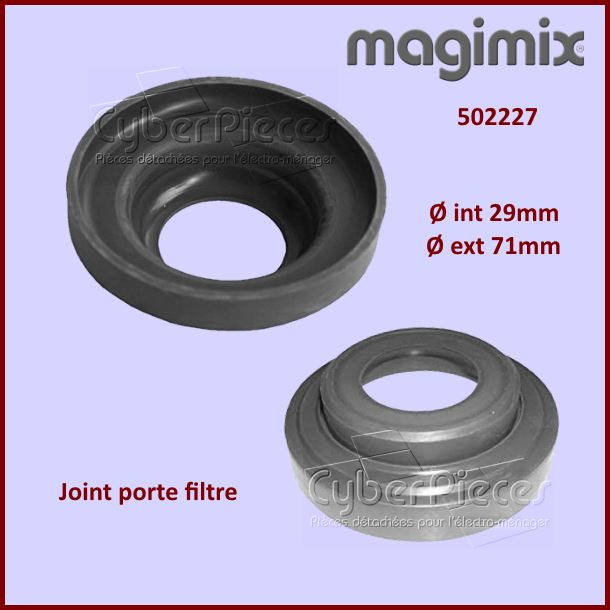 Joint porte filtre cafetière Magimix 502227 - Pièces cafetière