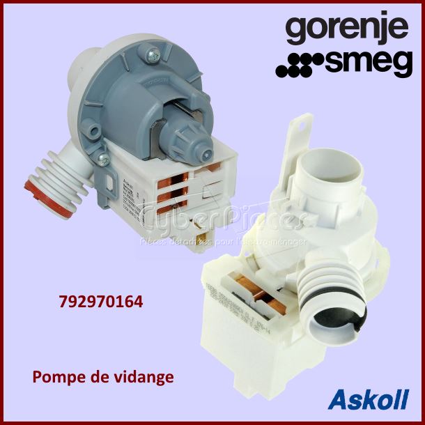 Pompe de vidange Askoll M255 30W 792970164 - Pièces lave-vaisselle