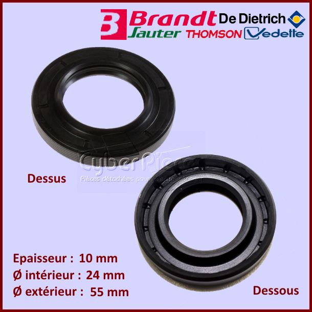 Joint de roulement 24x55x10/12 - 55X2816 -  Pièces machine à laver