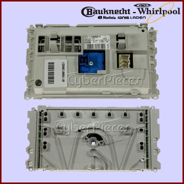 Carte électronique de puissance Whirlpool 480111104629 -  Pièces ma...