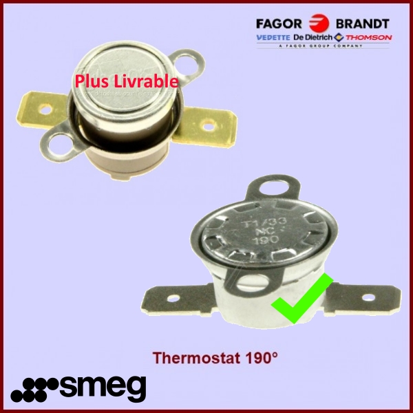 Thermostat 190° Smeg 818731475