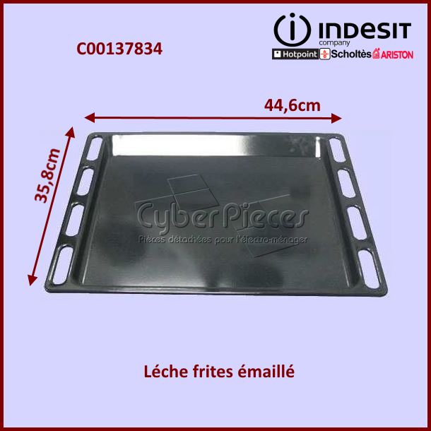 Lèche Frite Émaillé Indesit C00137834 - Pièces four