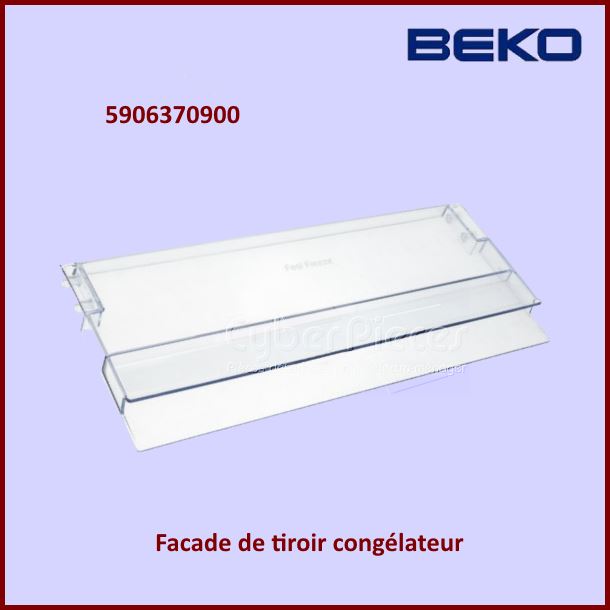 Facade de tiroir Beko 5906370900 - Pièces réfrigérateur & congélateur