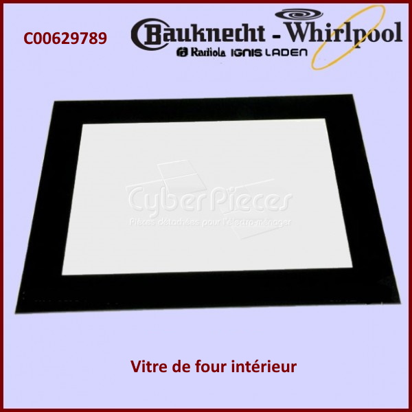 Vitre de four intérieur Indesit C00629789