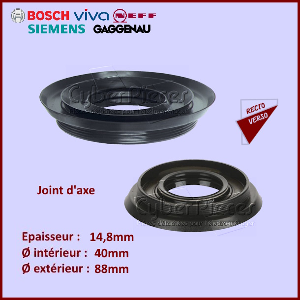Joint d'axe 40x72/88x8/14,8mm Bosch 00056766 -  PiÃ¨ces machi...
