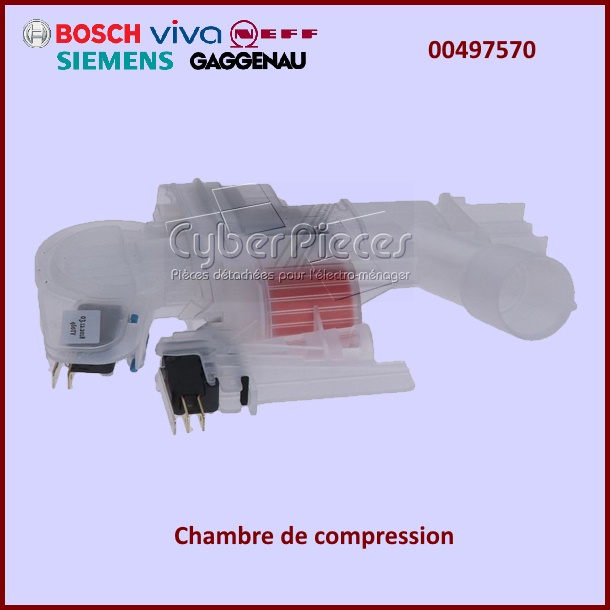 Chambre de compression 00497570 - Pièces lave-vaisselle
