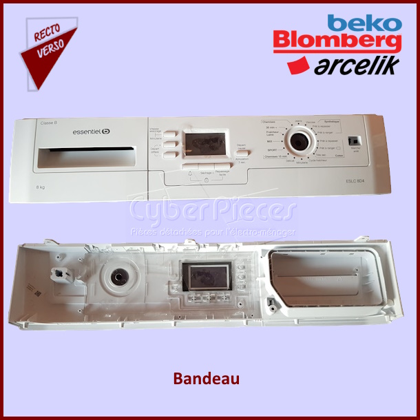 Bandeau façade Beko 2972509156