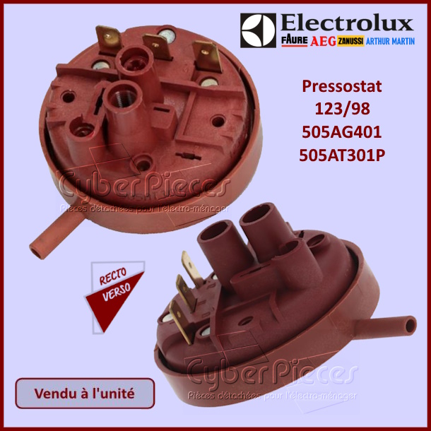 Pressostat de sécurité 505AG401 Electrolux 1528189127