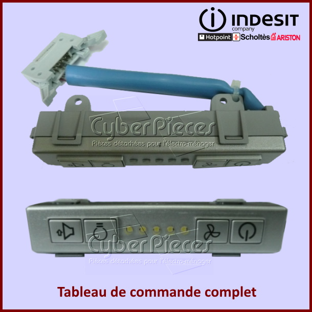 Tableau de commande complet Indesit C00500598