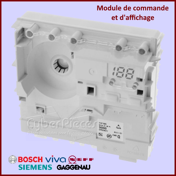 Module de commande et d'affichage Bosch 00614681