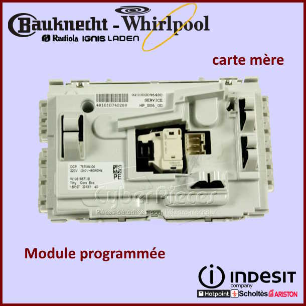Carte mère avec programmation
