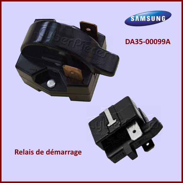 Relais de dÃ©marrage Samsung DA35-00099A - PiÃ¨ces rÃ©frigÃ©rateur & co...