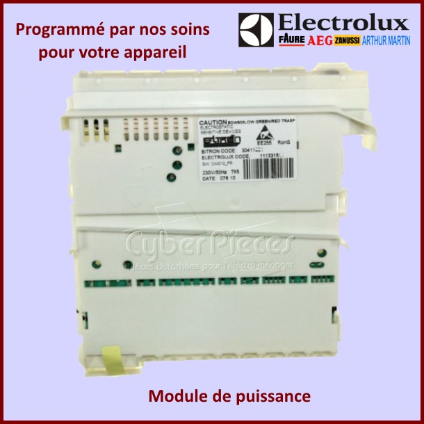 Carte Electronique Electrolux 1113315053 à configurer par nos soins...