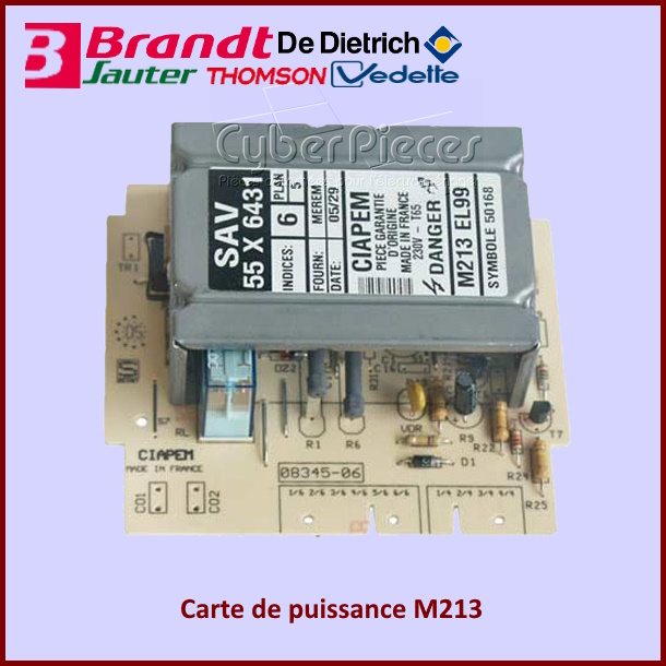 Carte électronique Brandt 55X6431