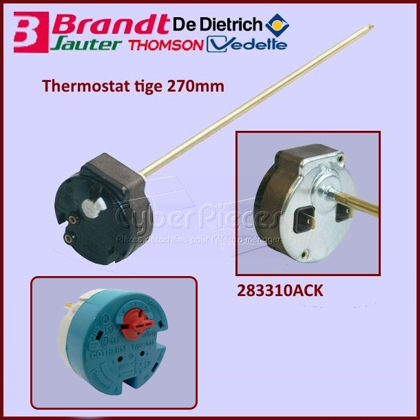 Thermostat de chauffe eau 283310ACK - Pièces chauffe-eau