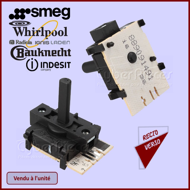 Commutateur de four SMEG 811730325 - Pièces four