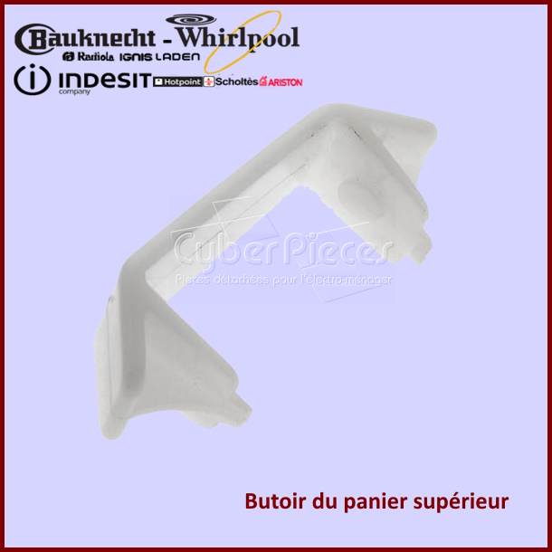 Arrêt du panier supérieur Indesit C00040996